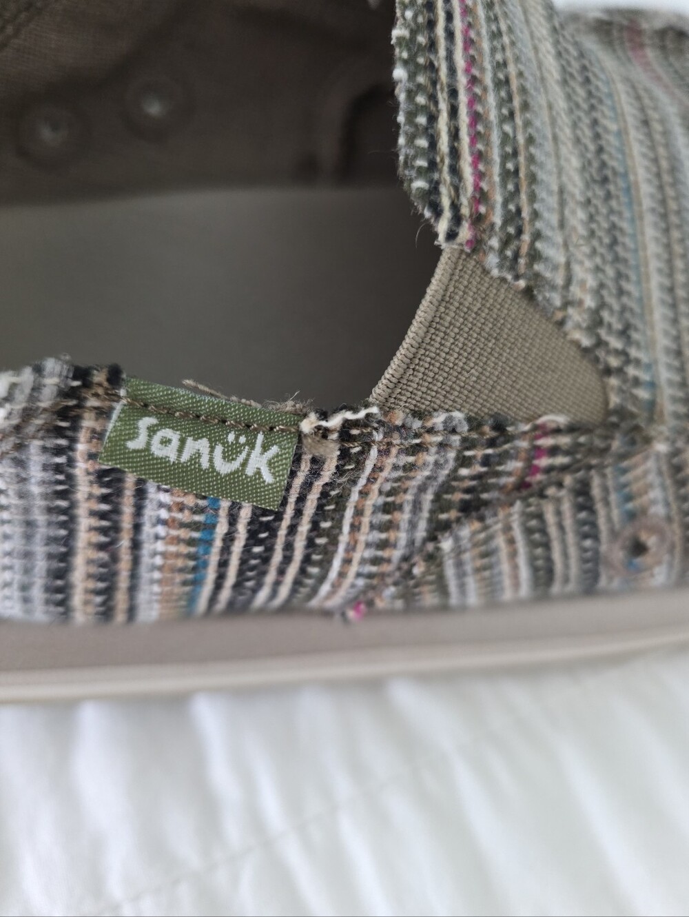 Sanuk Vagabond ST Funk Shoes Multicolor Mens 8 - Picture 15 of 15